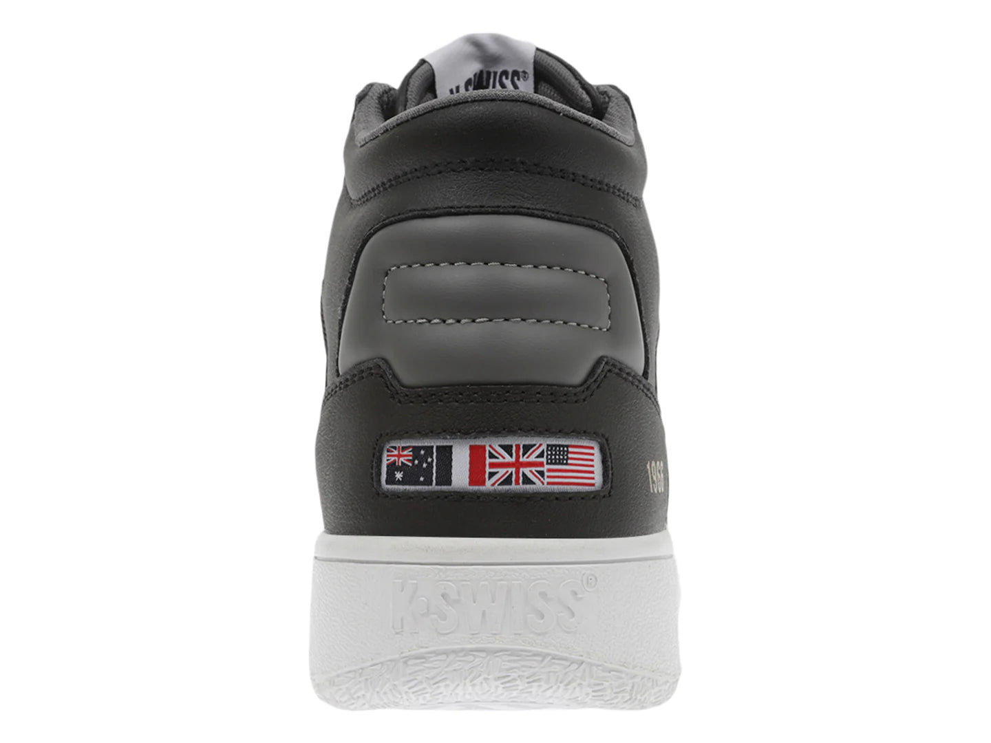 Tenis K Swiss Court P Mid Negro para Hombre