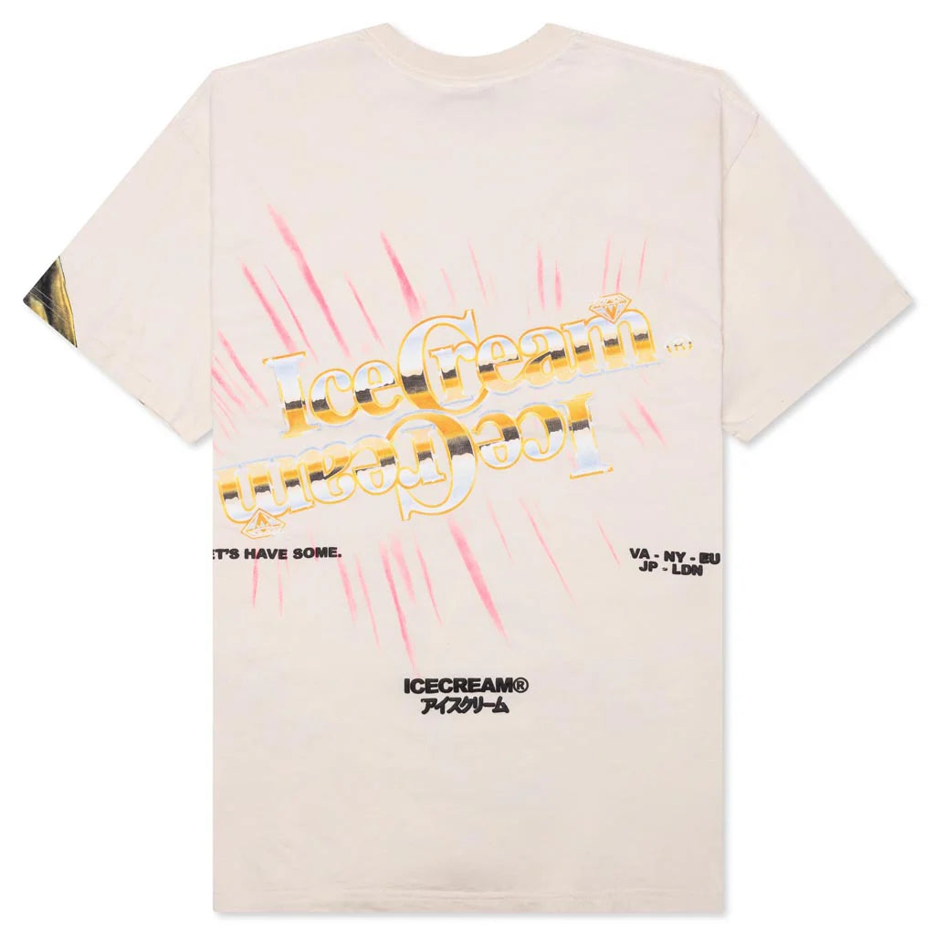Fear Of A Rich Planet S S Knit Antique White