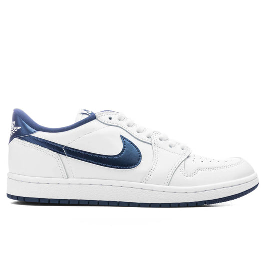 Air Jordan 1 Low 85 Metallic Blue White Navy