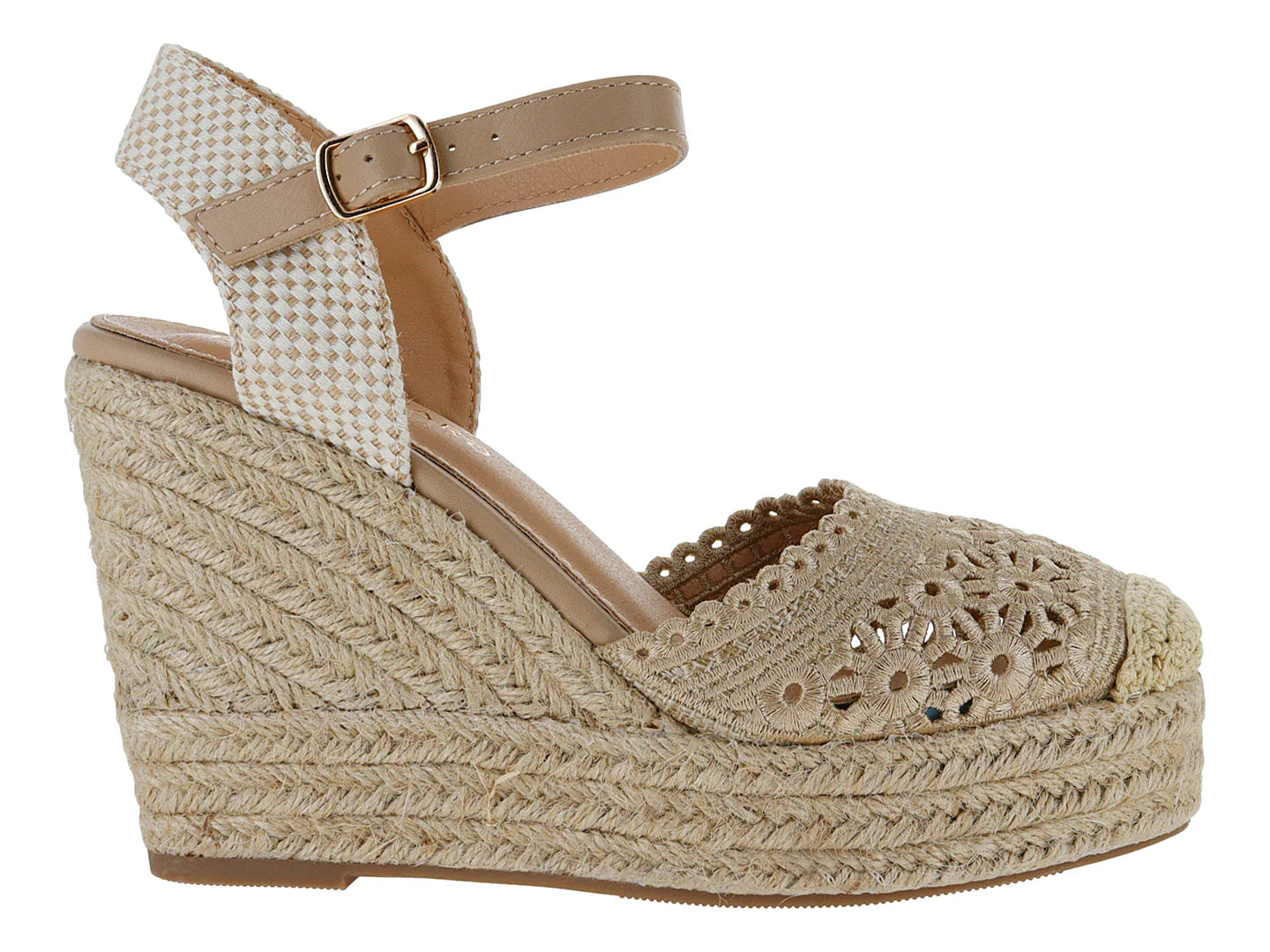 Sandalias Alpargatas Boullevard Beige para Mujer