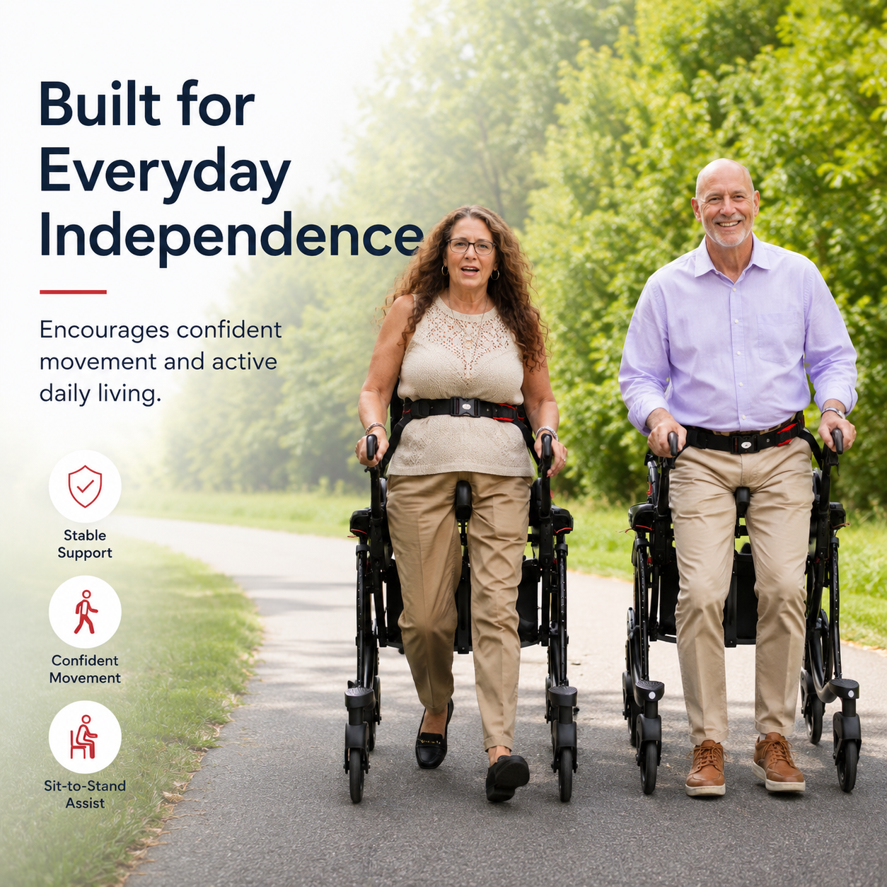 Sit-to-Stand Mobility Support Officially Authorized