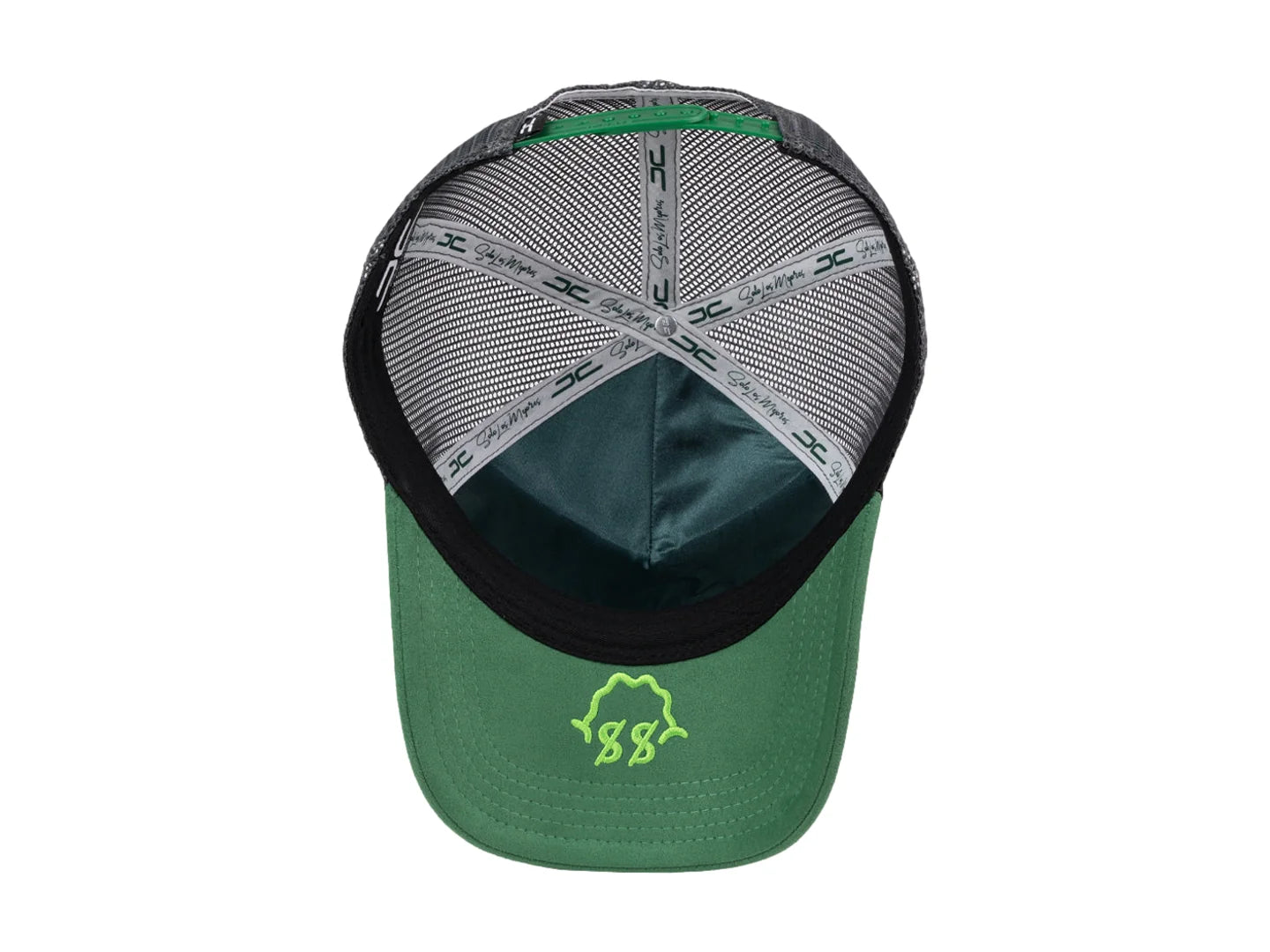 Gorra JC Hats Spend Money Blanco y Verde para Hombre
