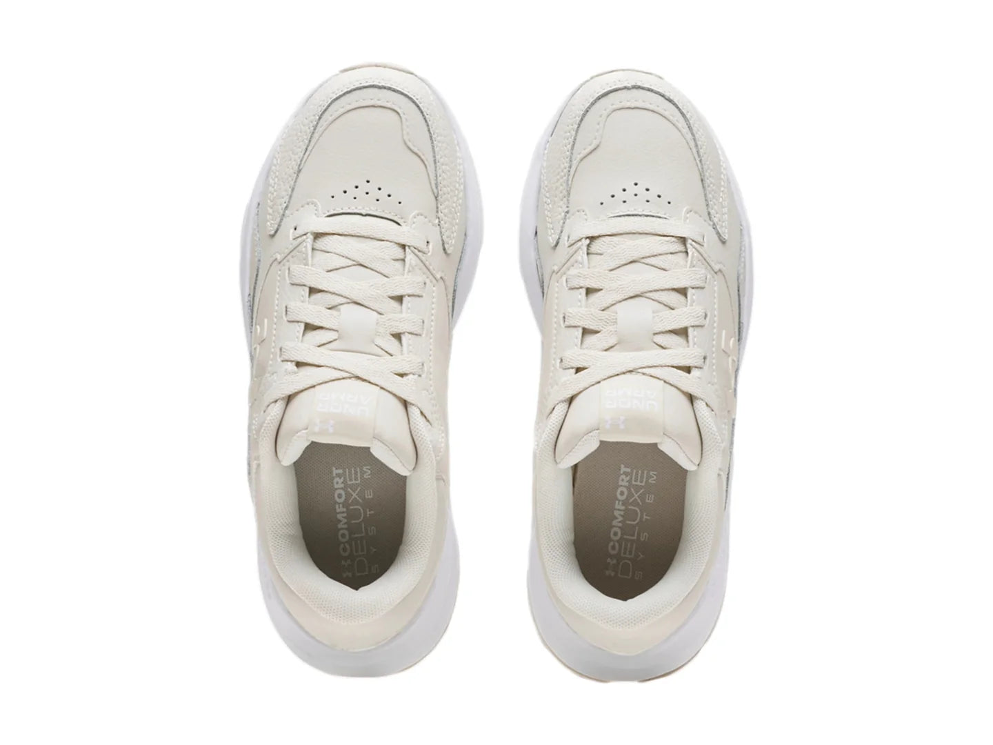 Tenis Under Armour Edge Leather Blanco para Mujer