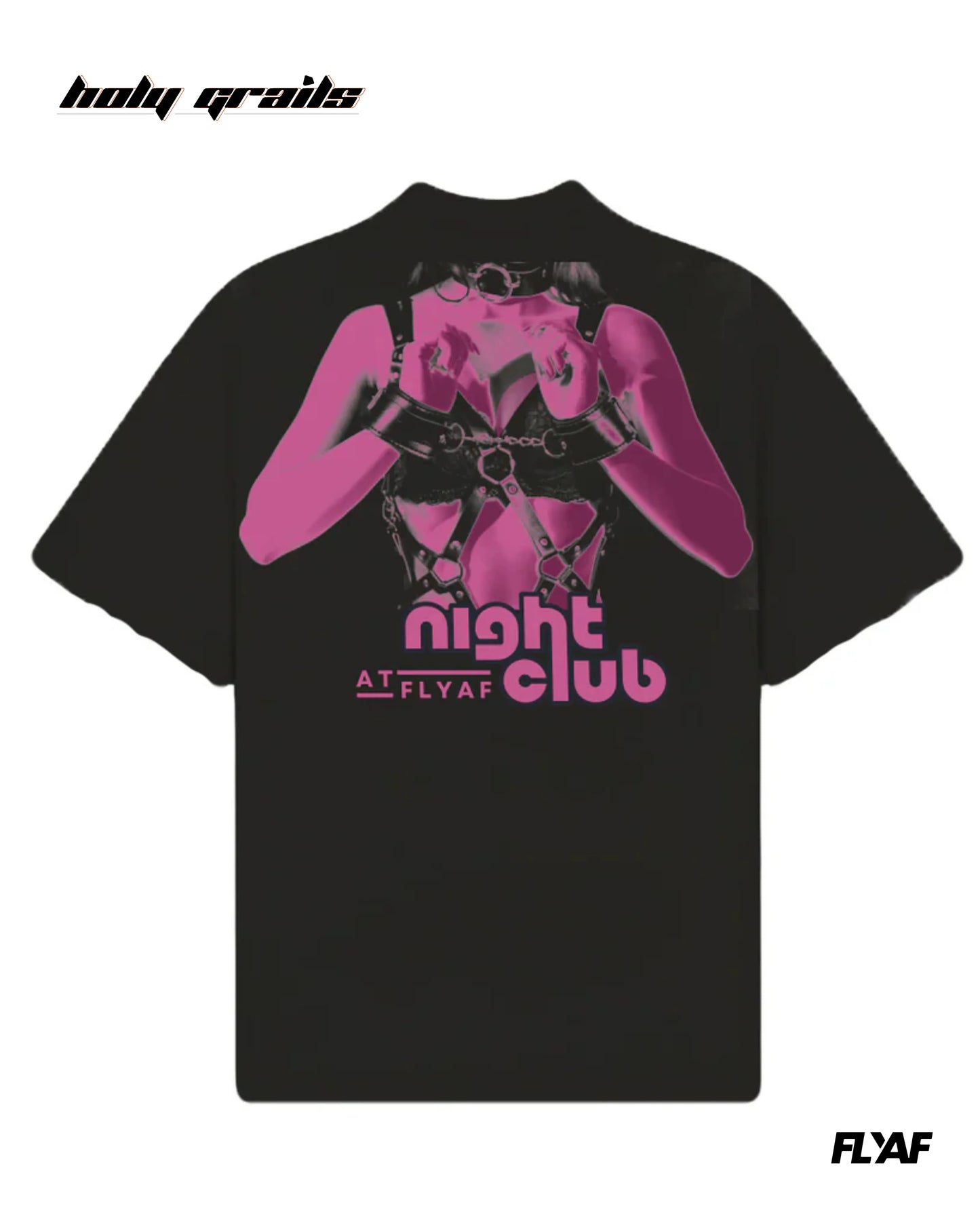 Night Club Oversize Tee HG x FLYAF