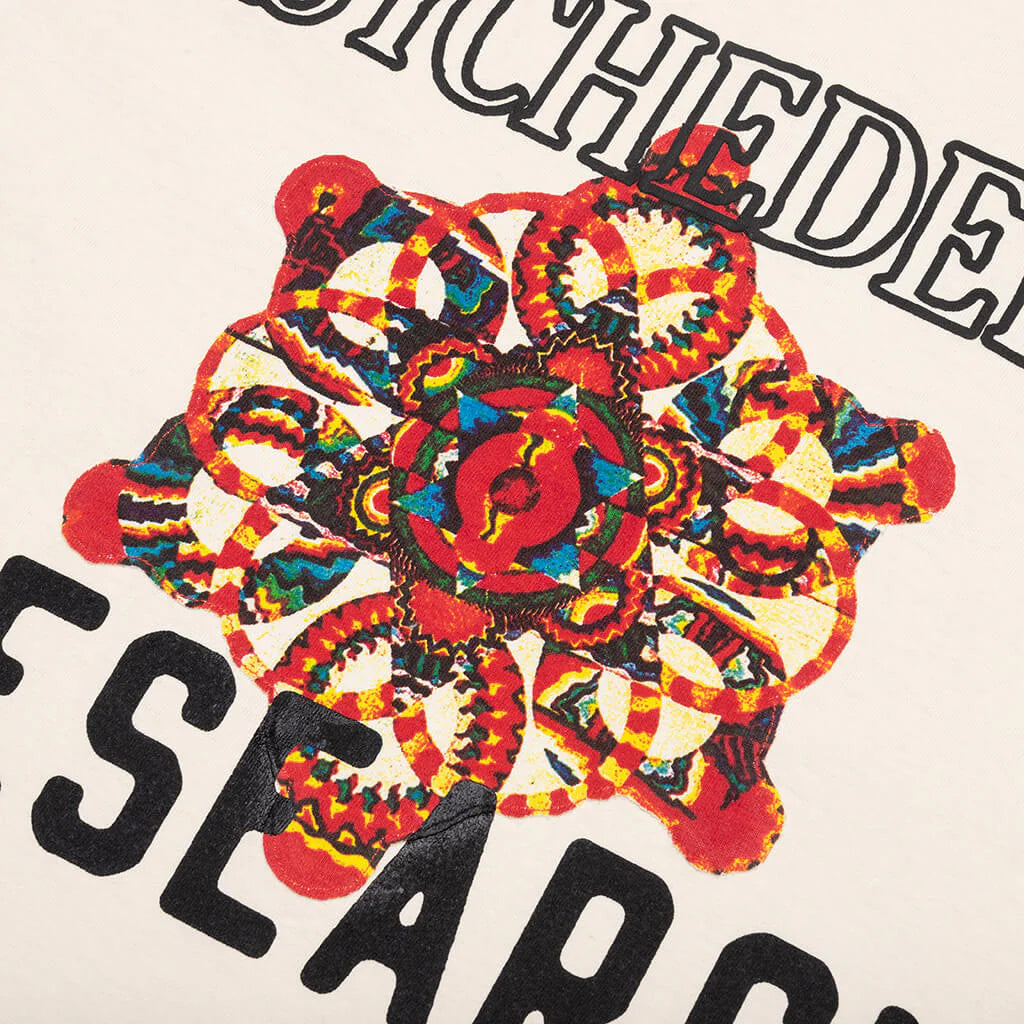 Psychedelic Research T shirt Natural