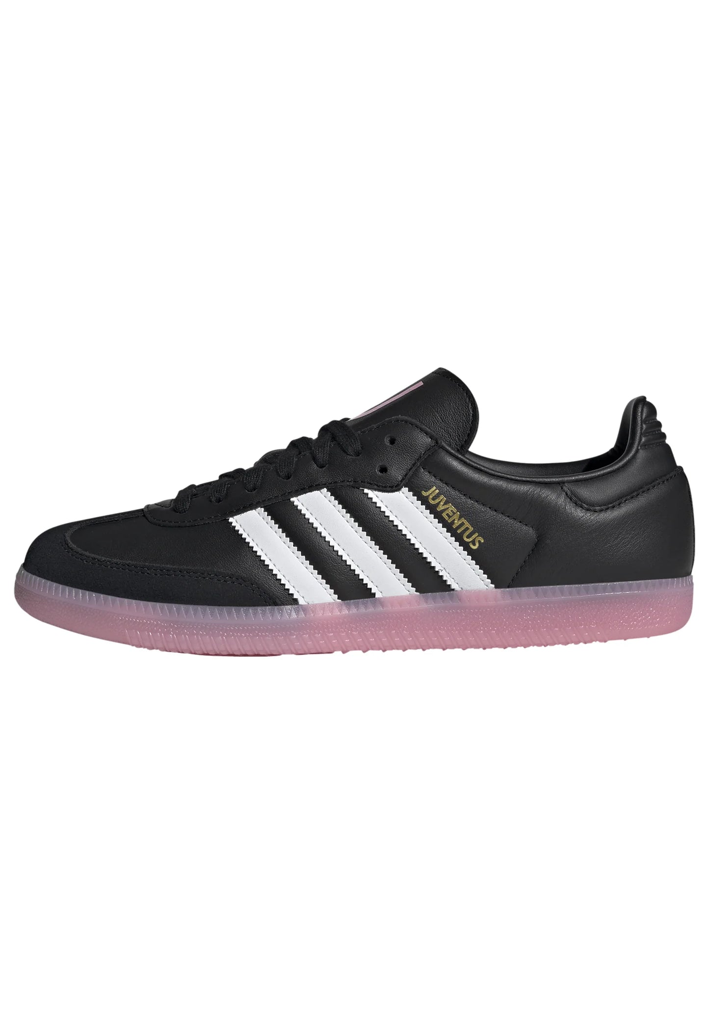 adidas Samba Juventus IN Mens Soccer Shoes Black White Pink