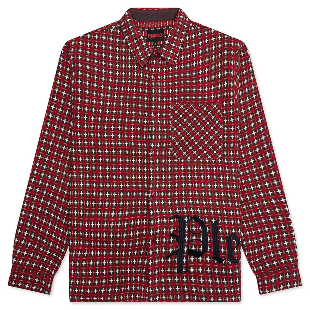 Cross Work Shirt Red