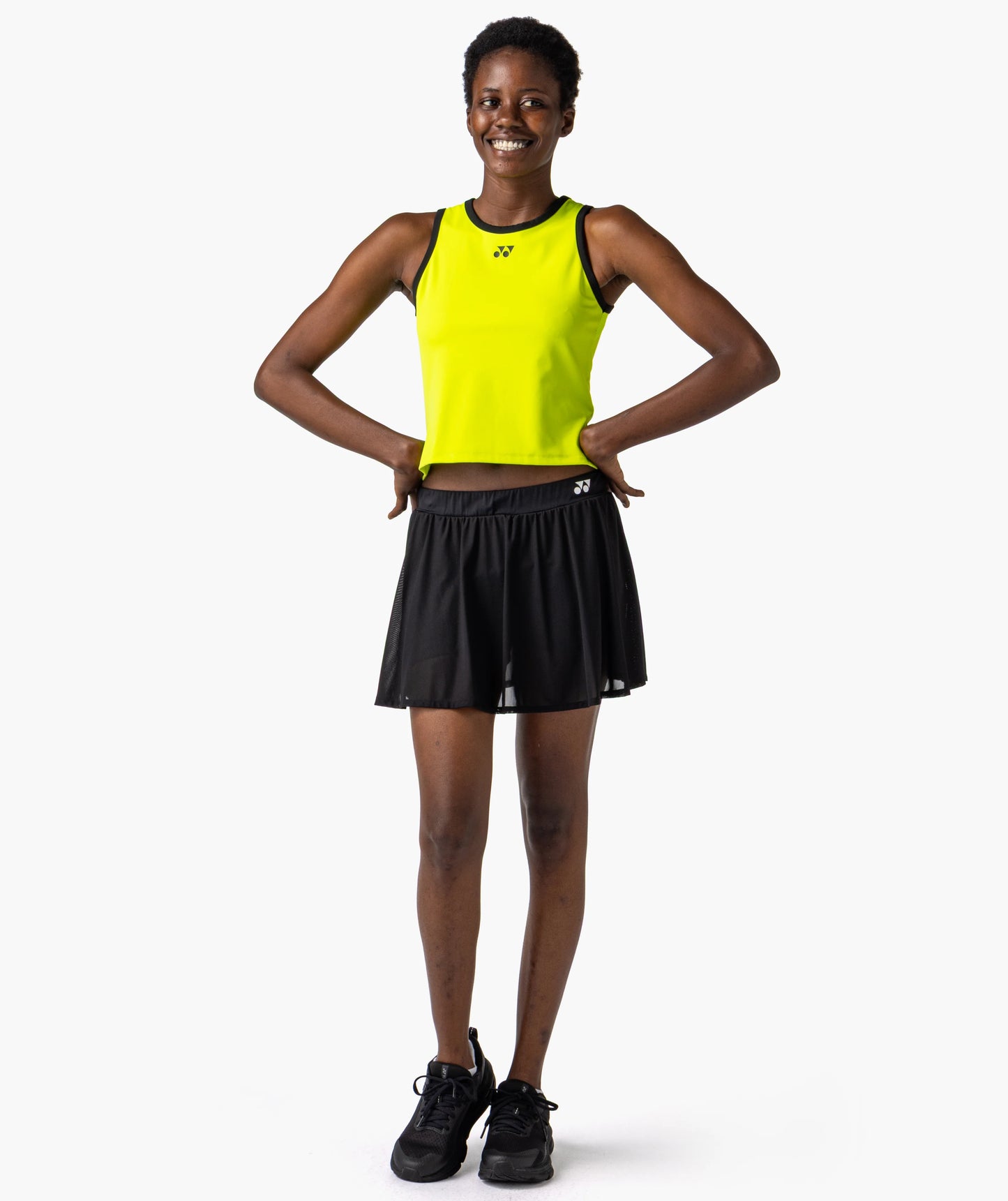 SHEER COMPETITION SKIRT WITH BUILT IN SHORTS