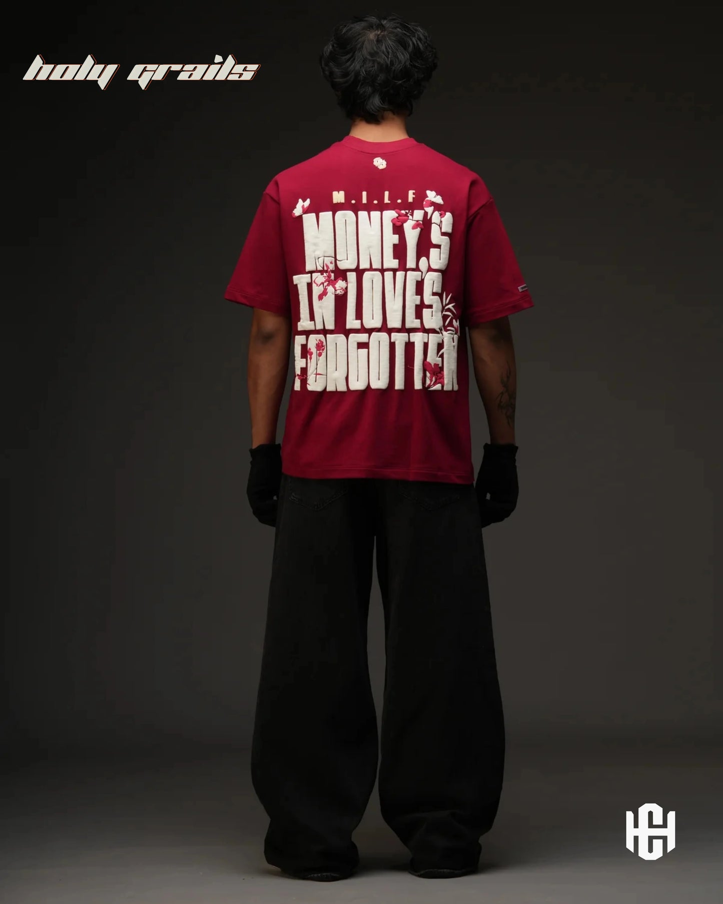 The Milf Maroon Graphic Tee HG x Charactr