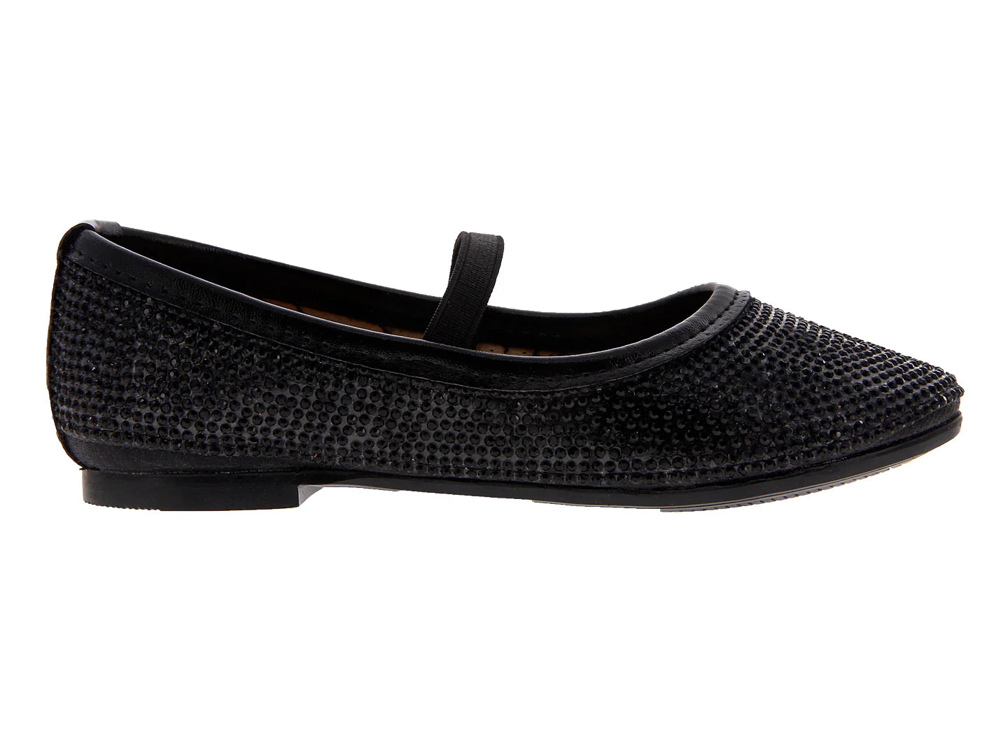 Zapatos Flats 4EVER Negro para Niña