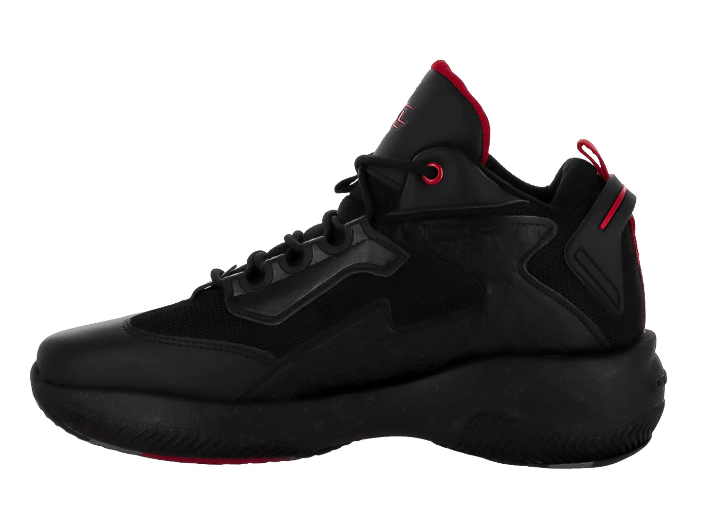 Tenis Pontiac AXL Negro con Rojo para Hombre