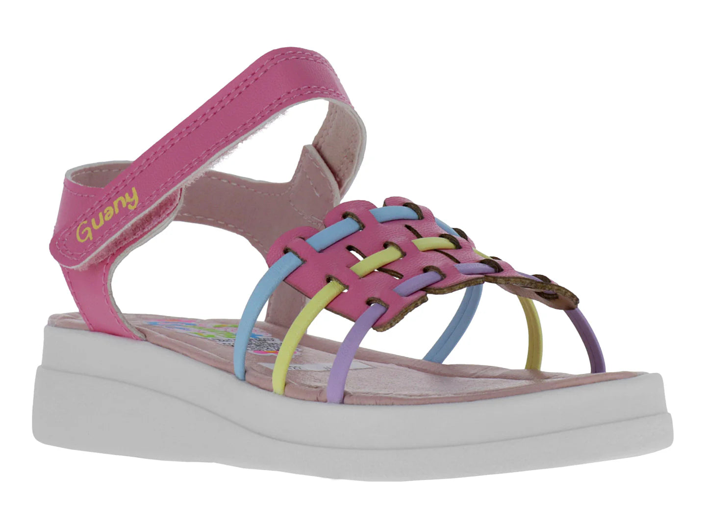 Sandalias Guany Fucsia Multicolor para Niña