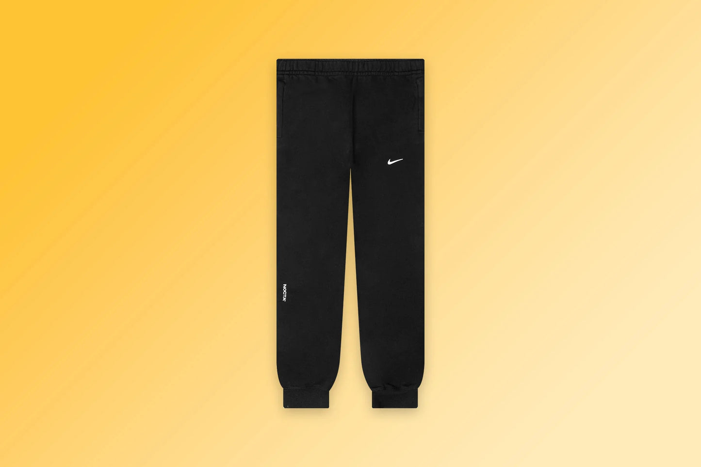 Nike x NOCTA CS Fleece Pants Open Hem Black Black White