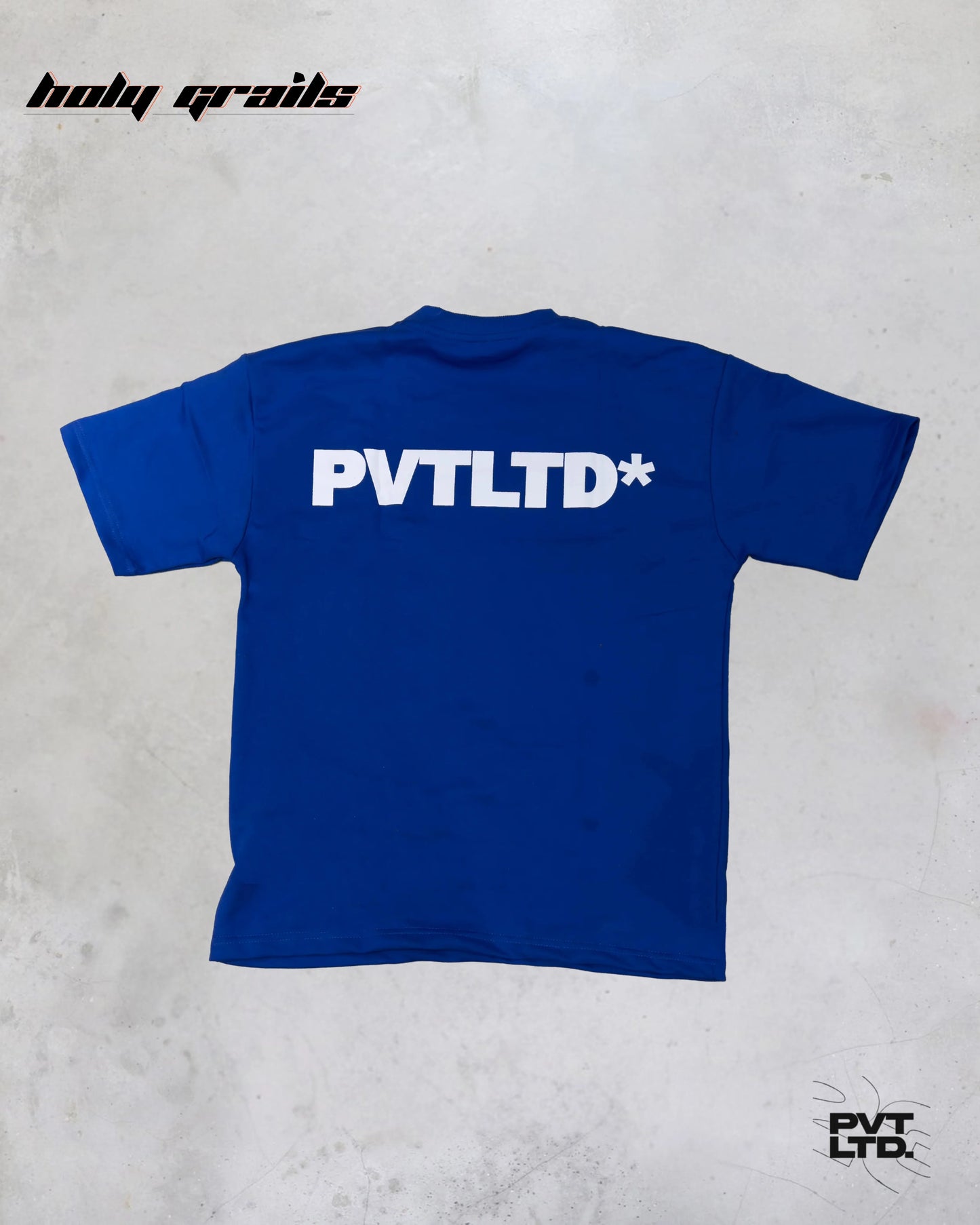Your Girl Keeps Calling Blue Oversize Tee HG x Pvt Ltd