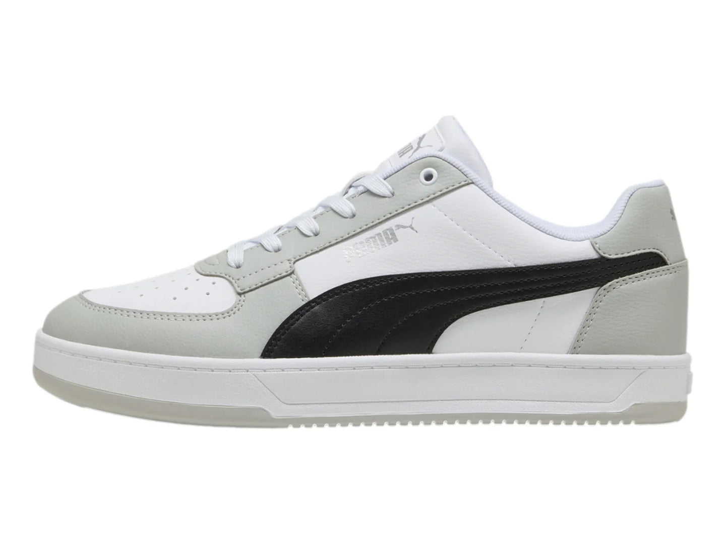 Tenis PUMA Caven 20 Gris Negro y Blanco para Hombre