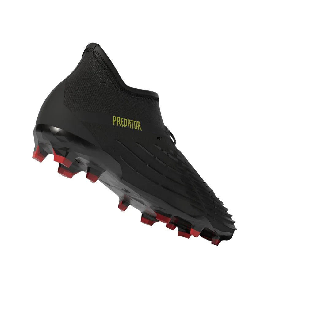 adidas Kids Predator Edge 1 FG J Soccer Cleats Black Yellow