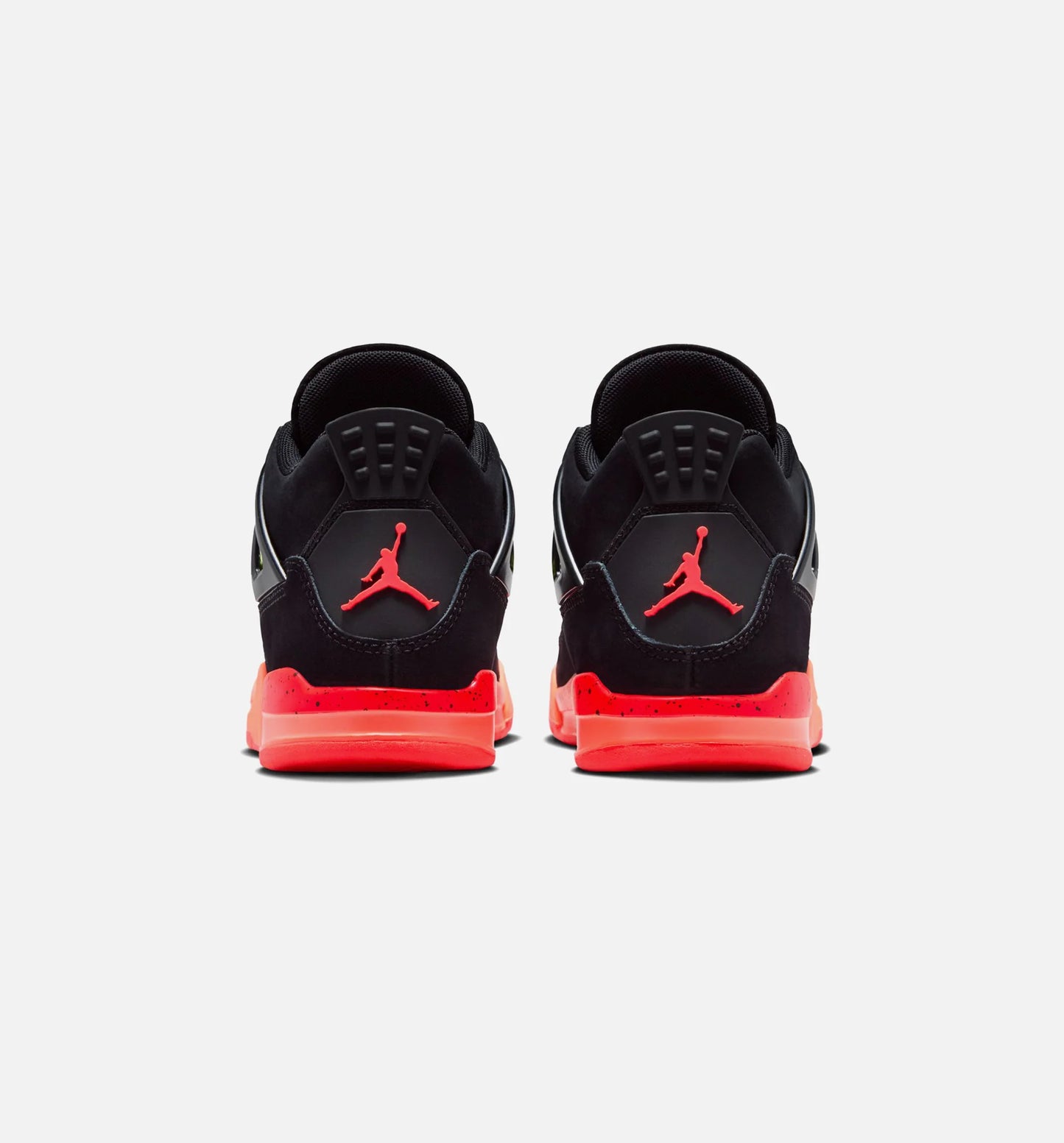 Air Jordan 4 Retro Black Infrared 23 Preschool Lifestyle Shoe Black Infrared 23 Bright Mango