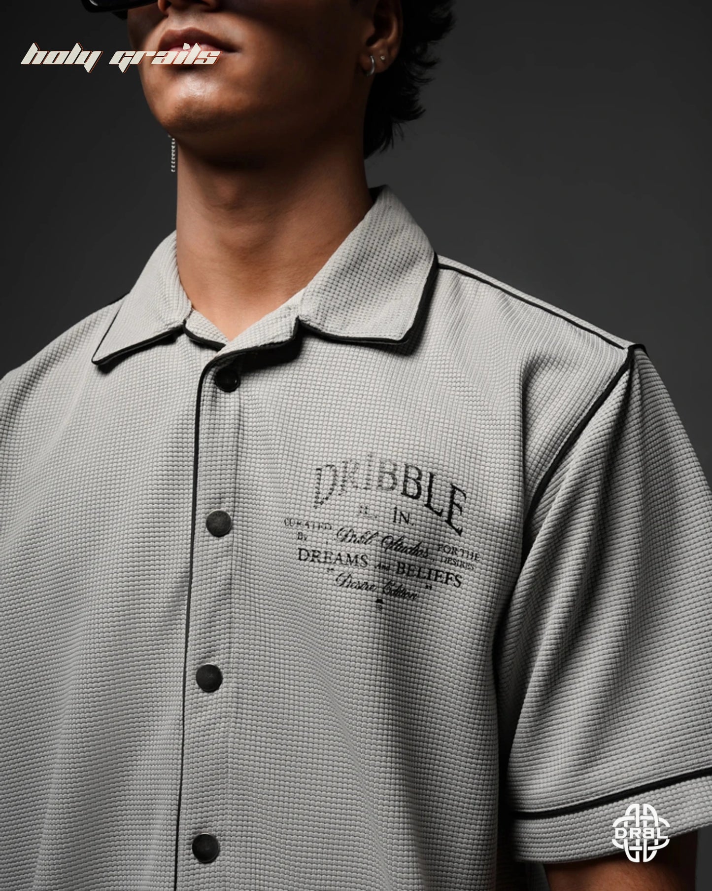 Waffle Silver Mist Shirt HG x DRBL
