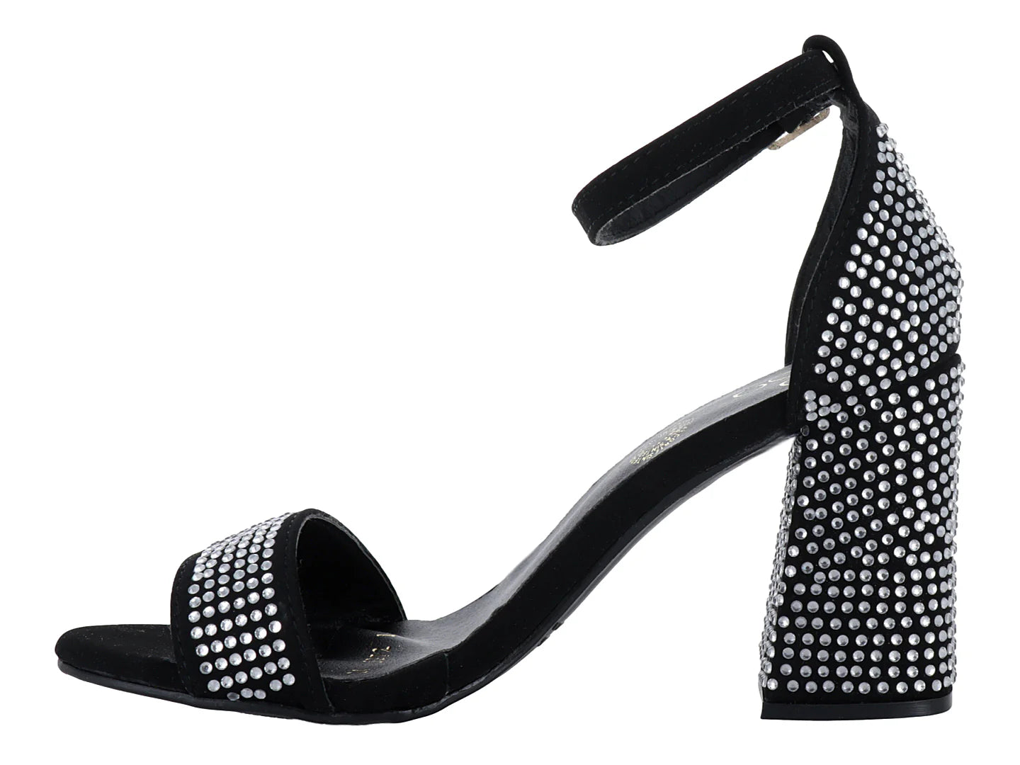 Sandalias Luna Rosa Negro para Mujer