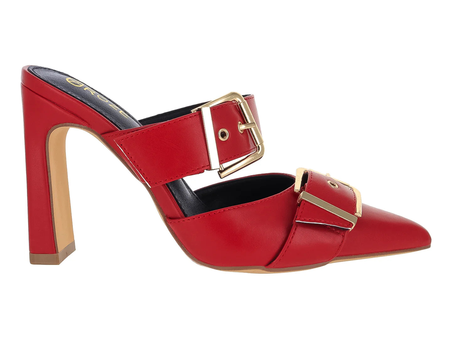 Zapatillas Mule Roze Rojas para Mujer