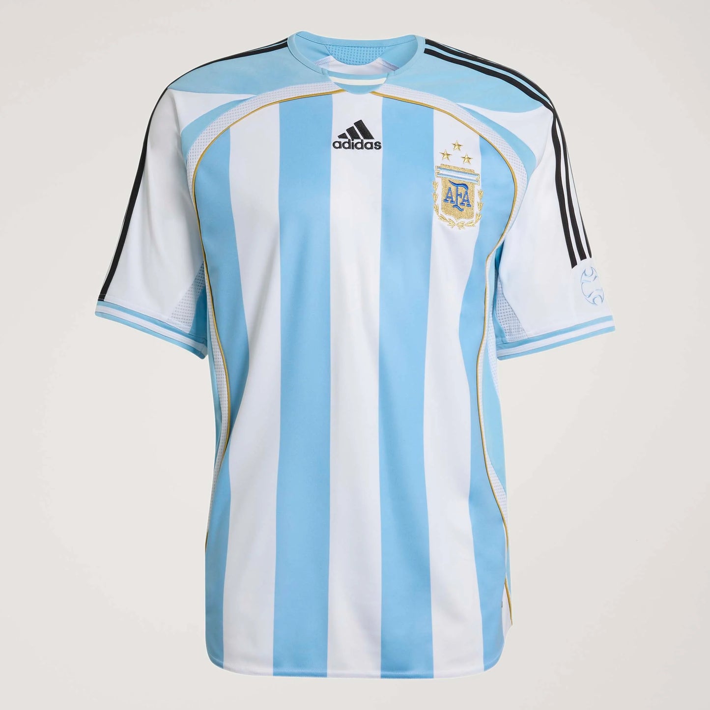 adidas Argentina Home Mens Soccer Jersey 2006 White Blue