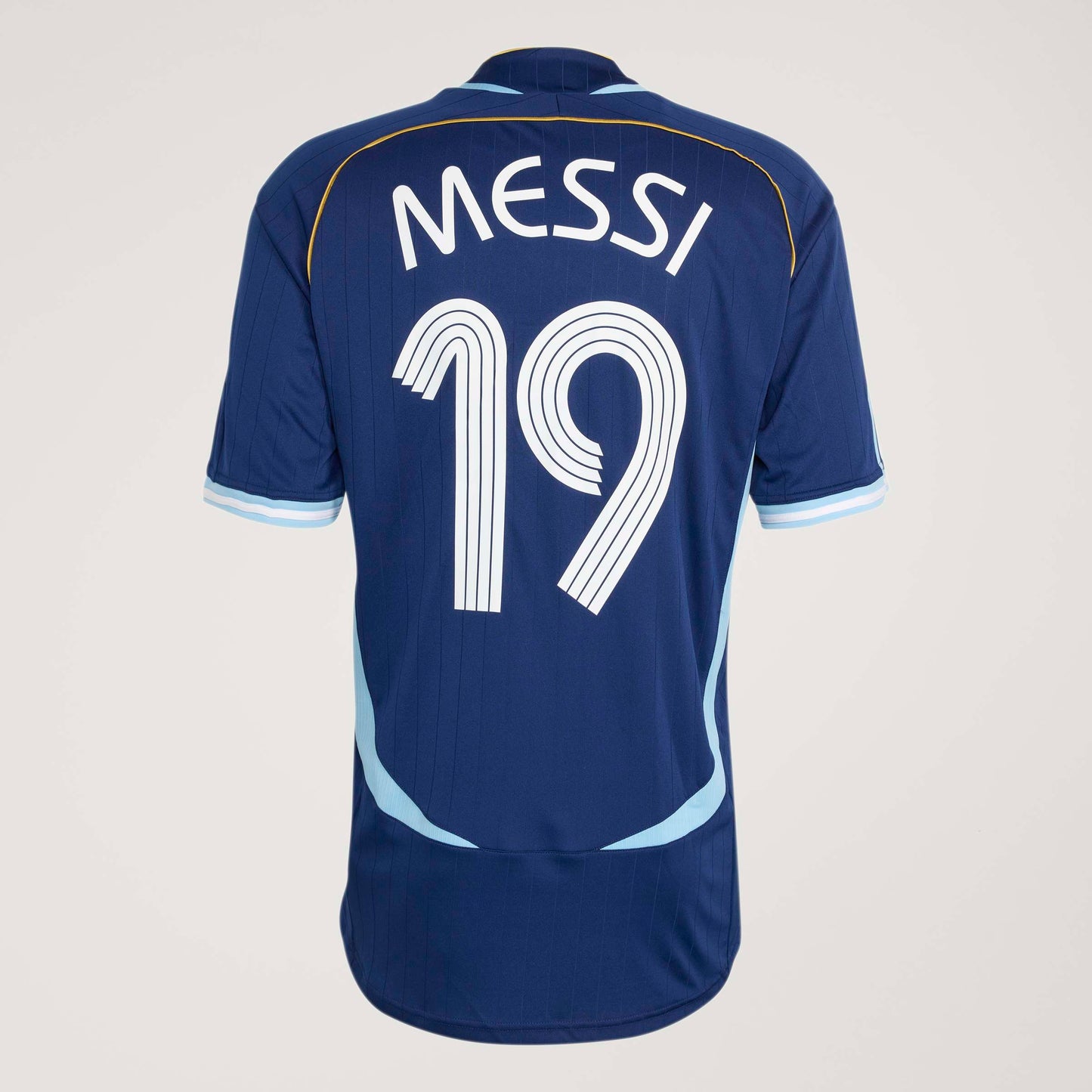 adidas Argentina Away Messi Mens Soccer Jersey 2006 Dark Blue