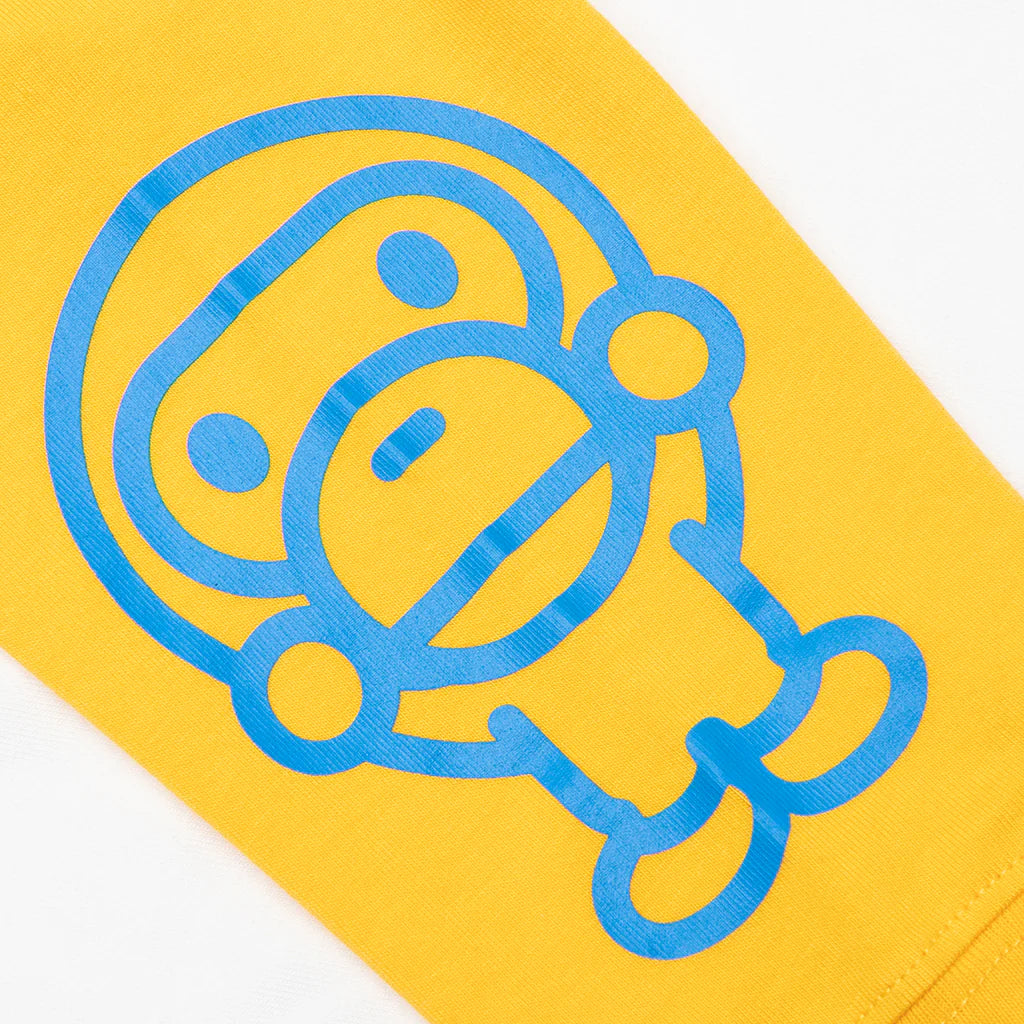 Kids Multi Baby Milo L S Tee White