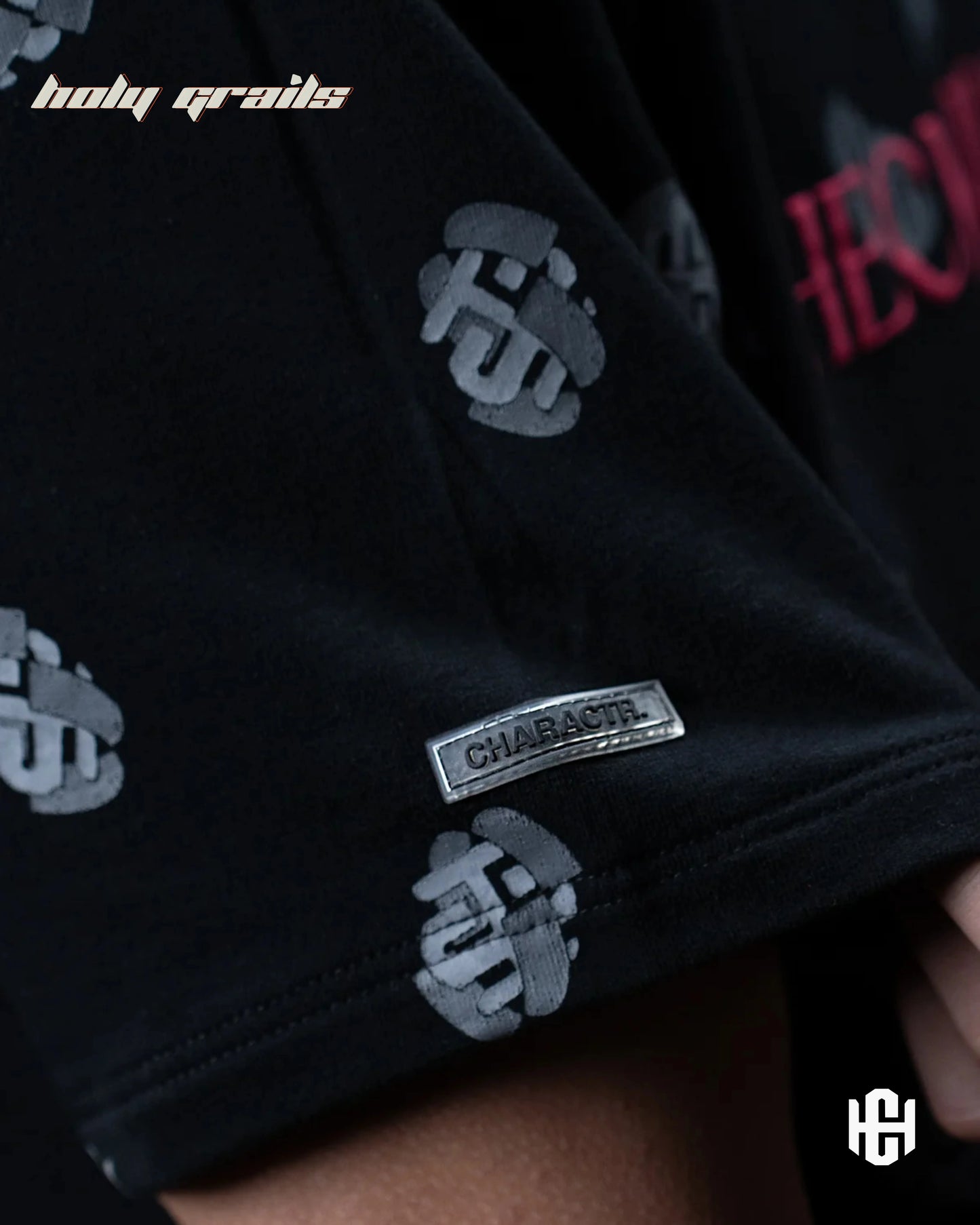 Checkmate Black Graphic Tee HG x Charactr