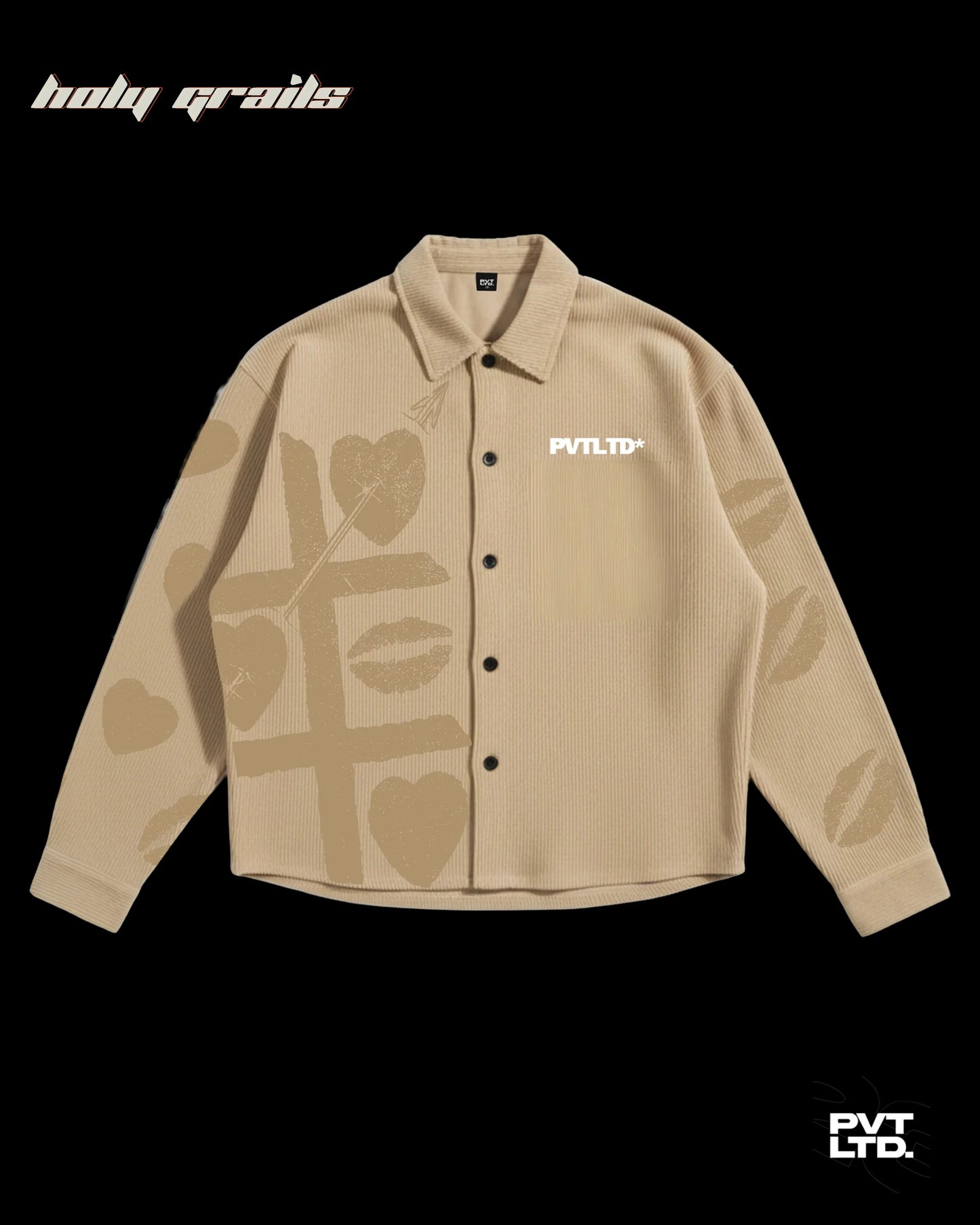 Love X O Corduroy Shirt HG x Pvt Ltd