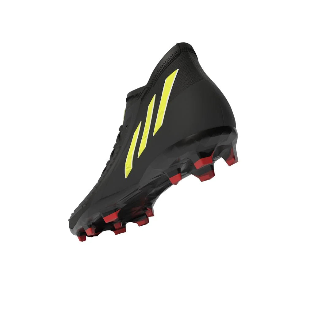 adidas Kids Predator Edge 1 FG J Soccer Cleats Black Yellow