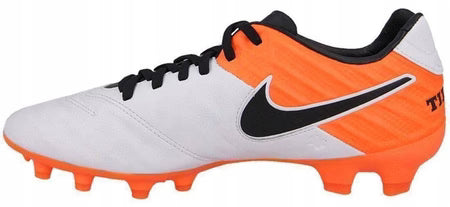 Nike Tiempo Legacy II FG Mens Soccer Cleats White Orange