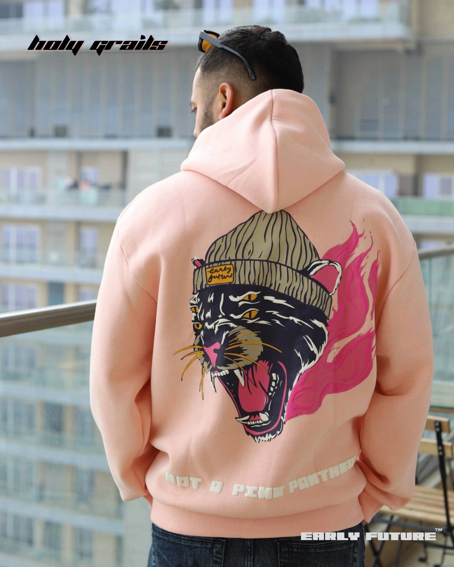 Not a Pink Panther Peach Haze Hoodie HG x Early Future
