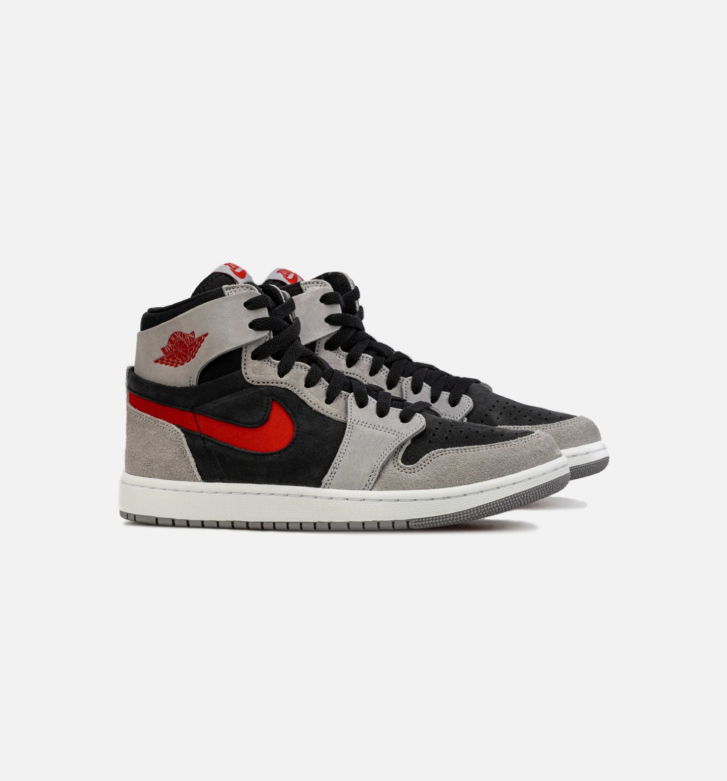 Air Jordan 1 High Zoom CMFT 2 Mens Lifestyle Shoe Grey Red
