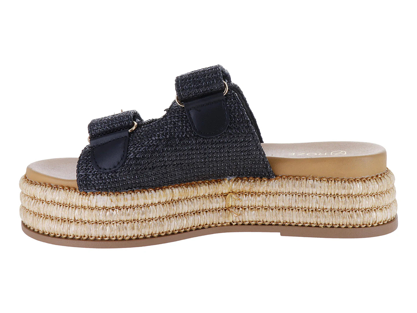 Sandalias de Plataforma Roze Negro para Mujer