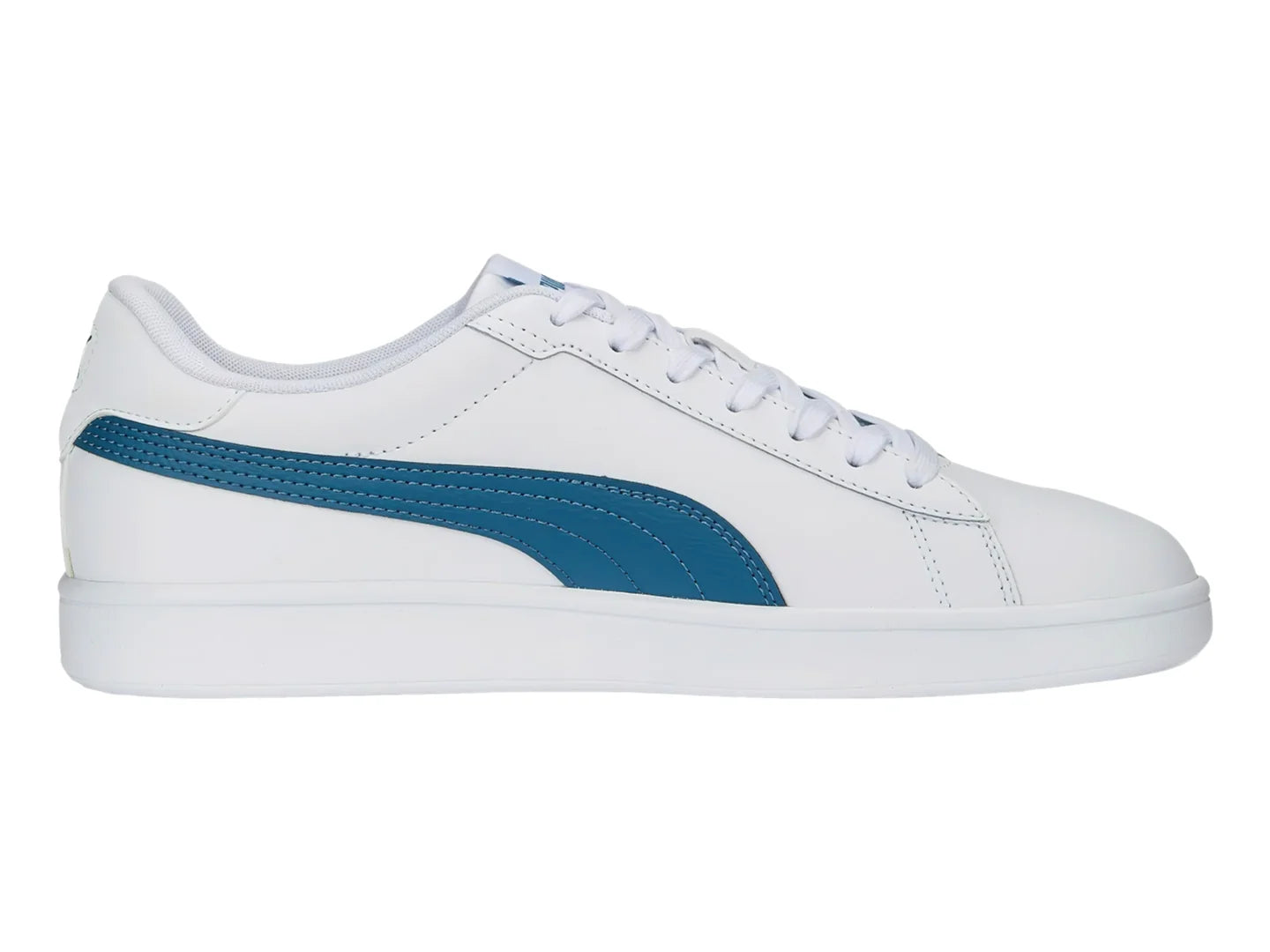 Tenis Puma Smash 30 L Blanco y Rosa para Mujer