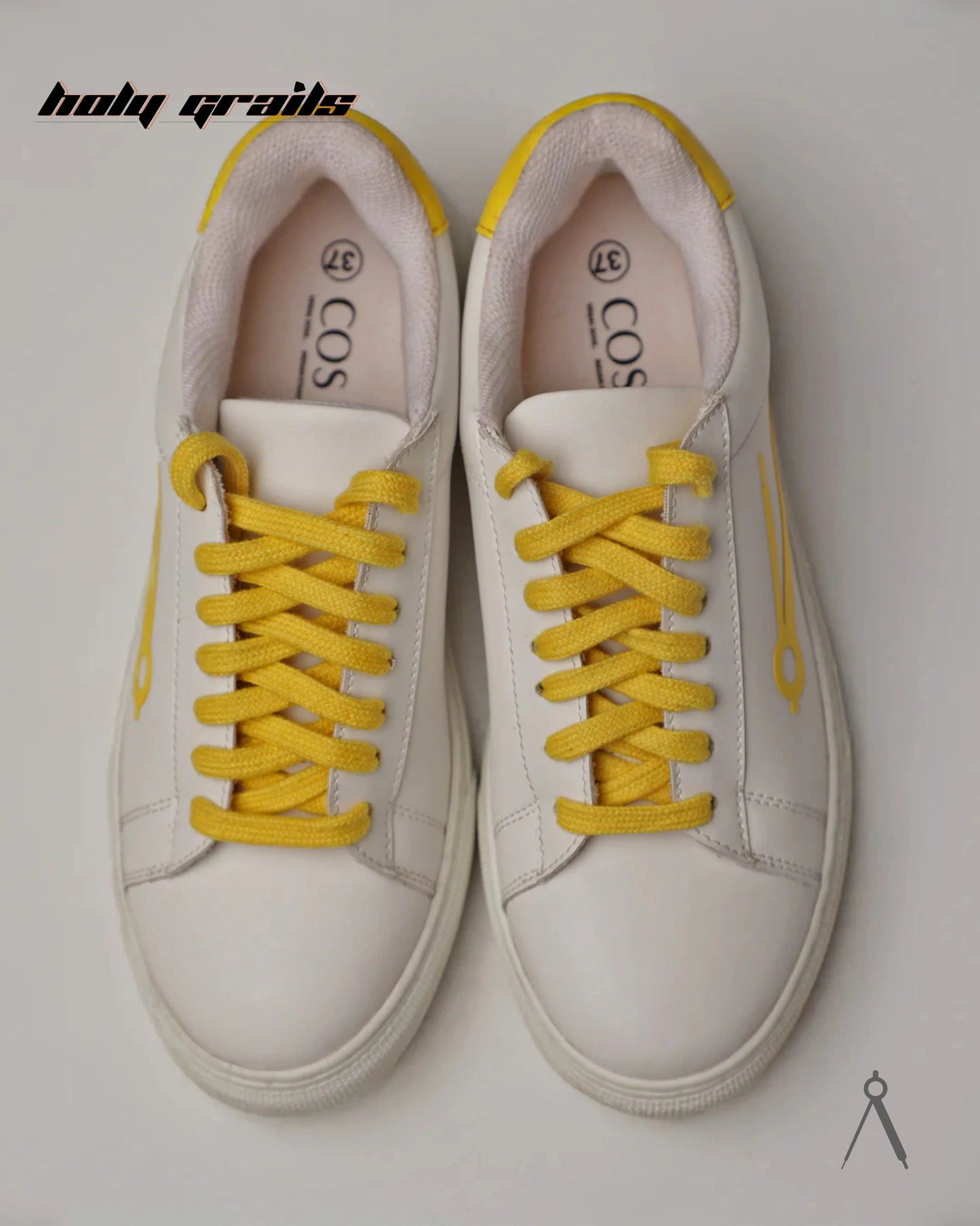 Arc Ivory Marigold Pop Sneakers HG x Cos Tan