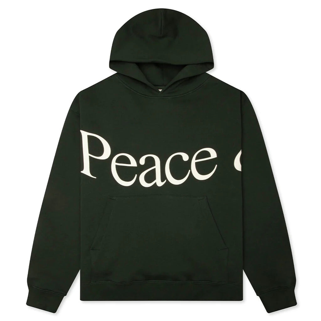 Jumbo Wordmark Hoodie Forest