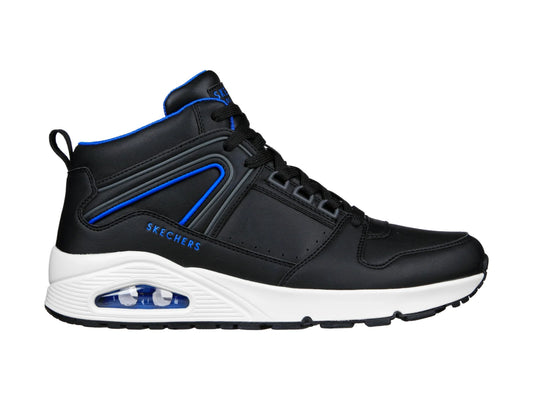 Tenis Skechers One Negro y Azul para Hombre