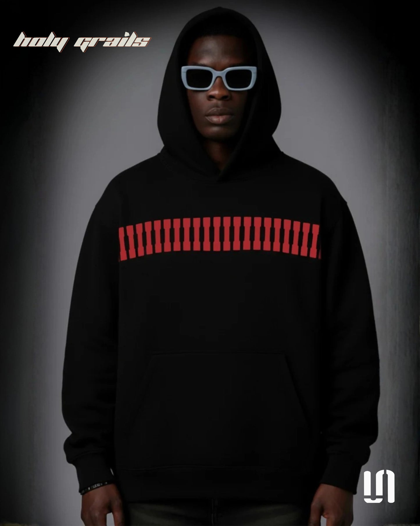 I Love You Thiiiiiis Much Black Hoodie HG x Sullitt