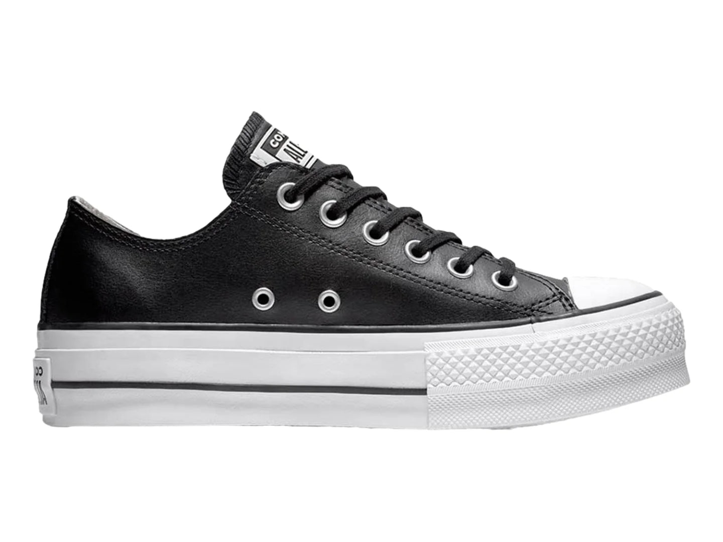 Tenis Converse Chuck Taylor All Star Lift Clean Negros para Mujer
