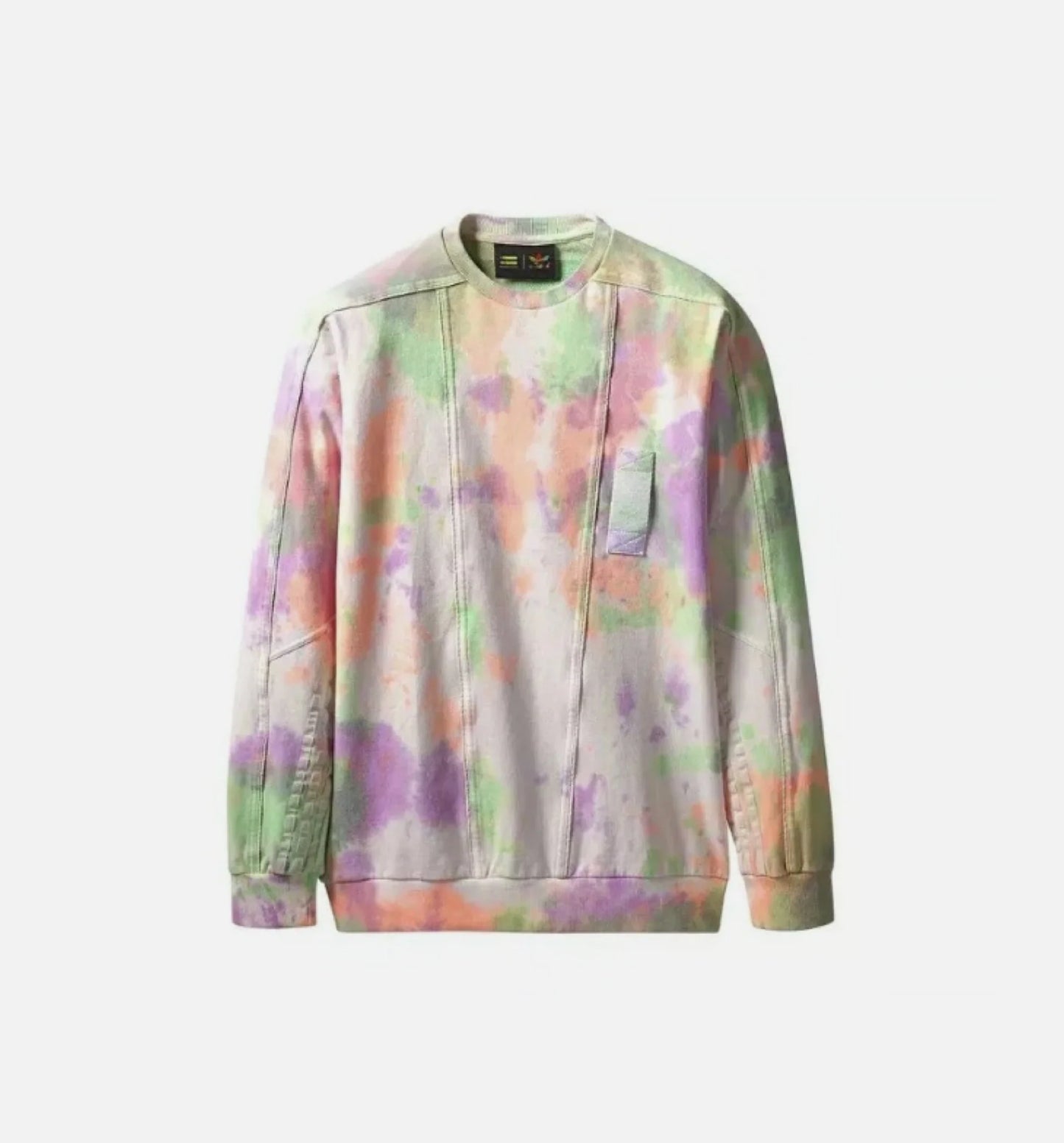 Pharrell Williams X adidas Hu Holi Mens Crew Neck Sweater Multi