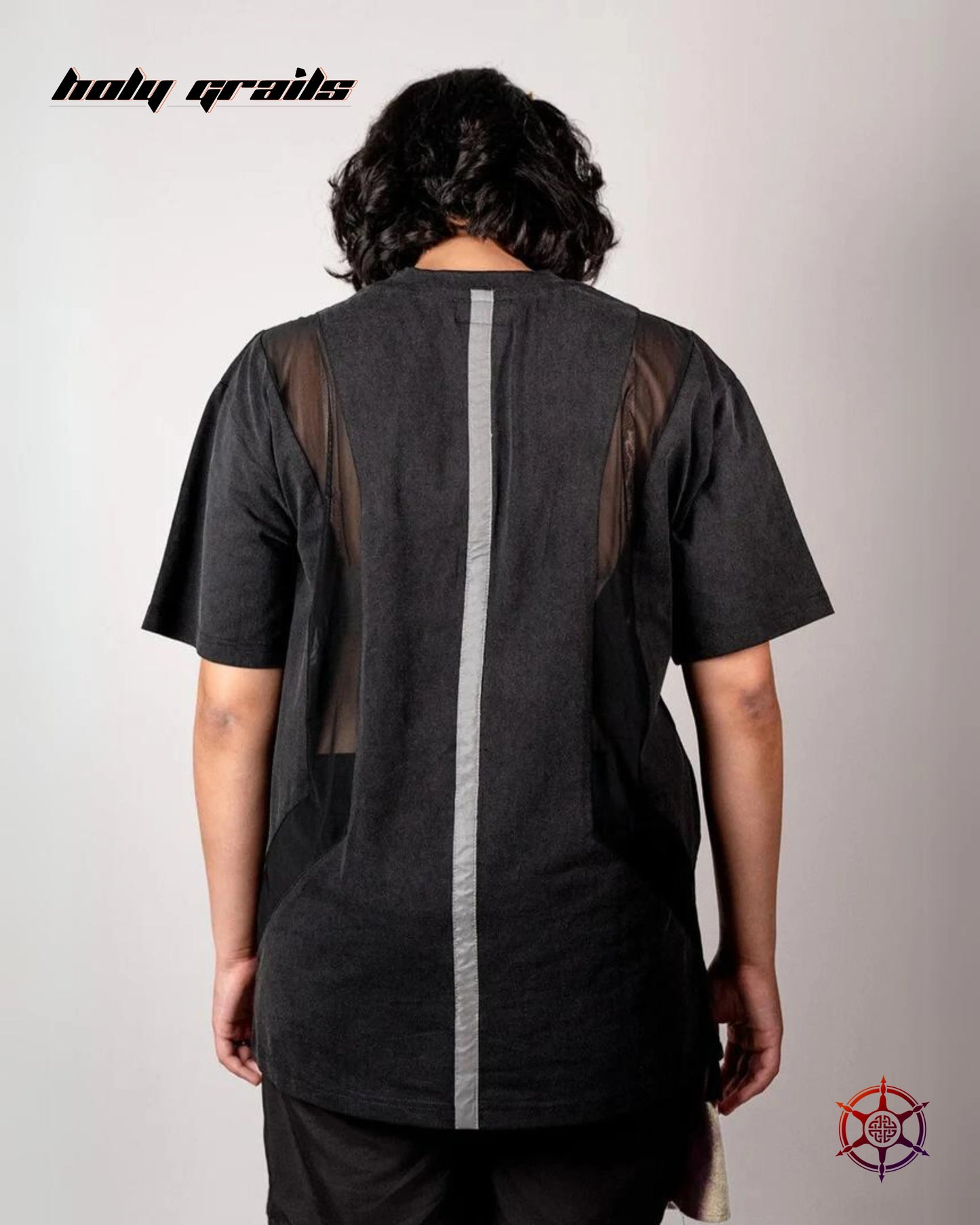 Carbon Veil Oversized Tee HG x Duskin