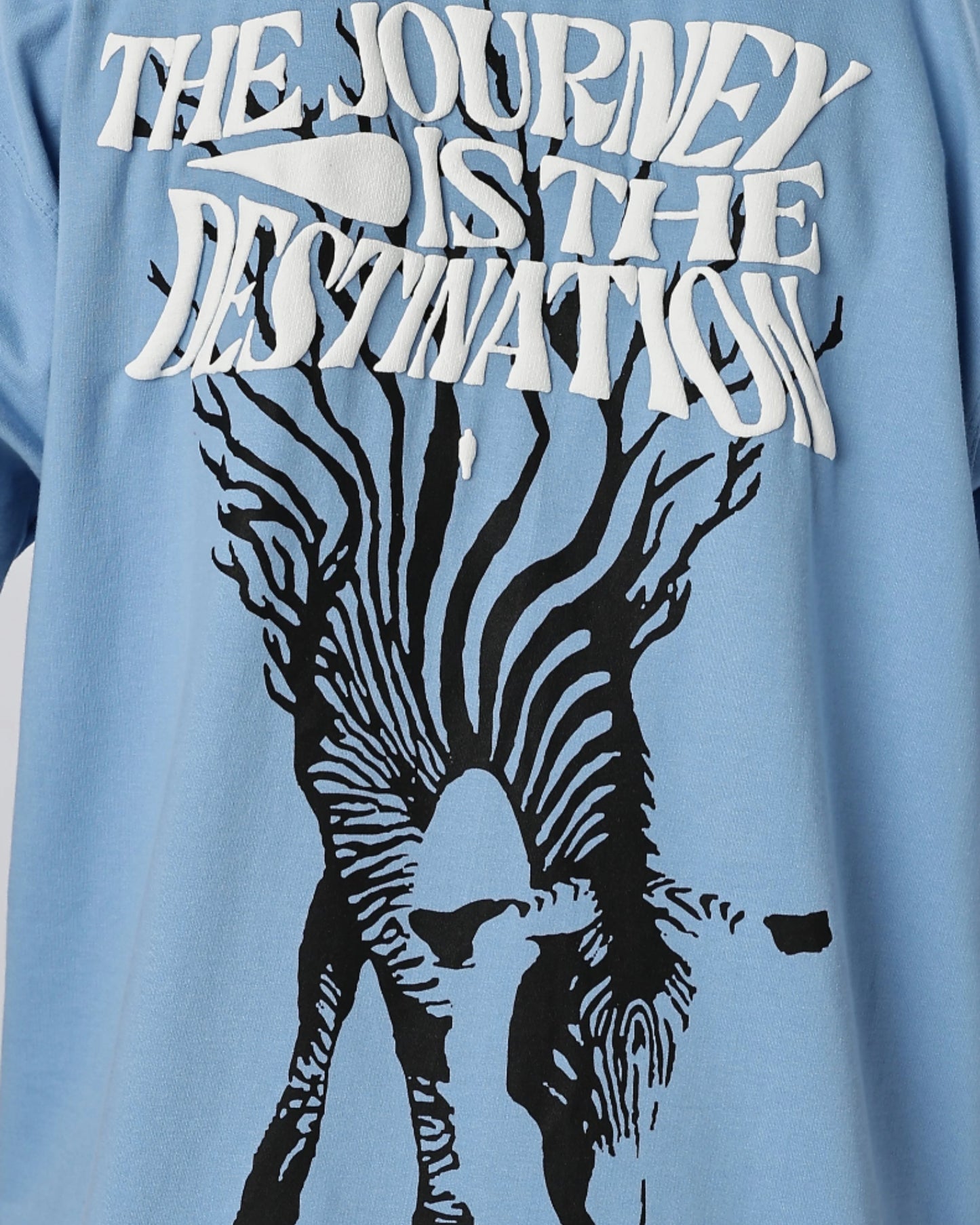 The Journey Blue Oversize Tee HG x Bumchiq