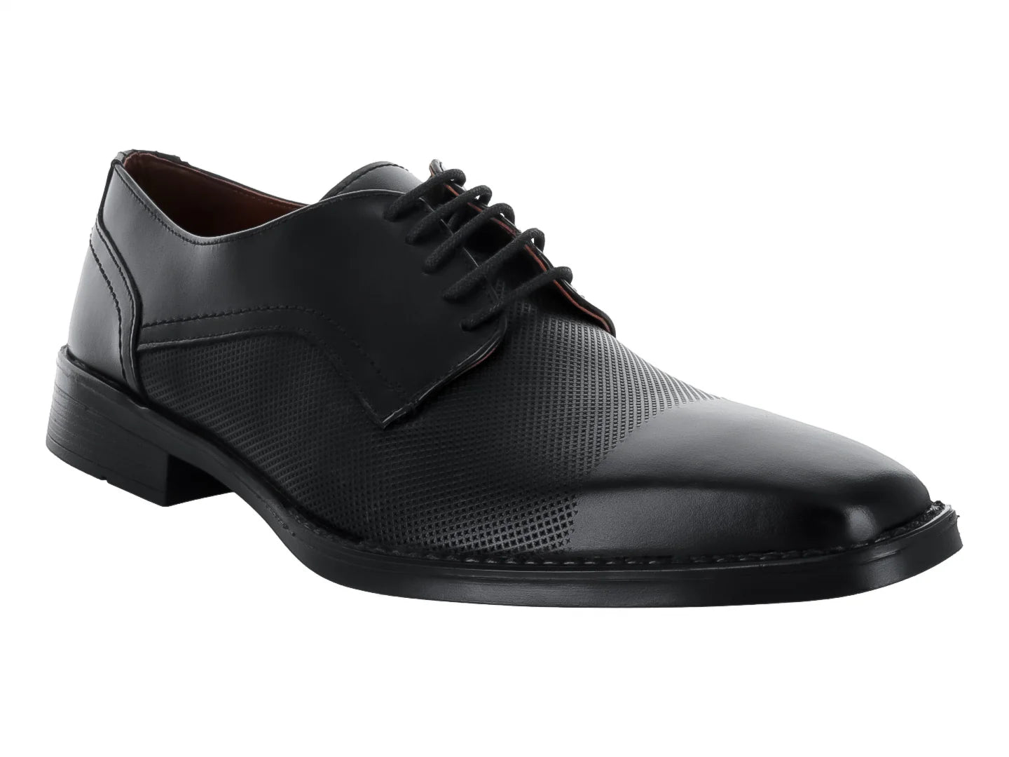 Zapato Formal Jacks Andre Napa Negro para Hombre