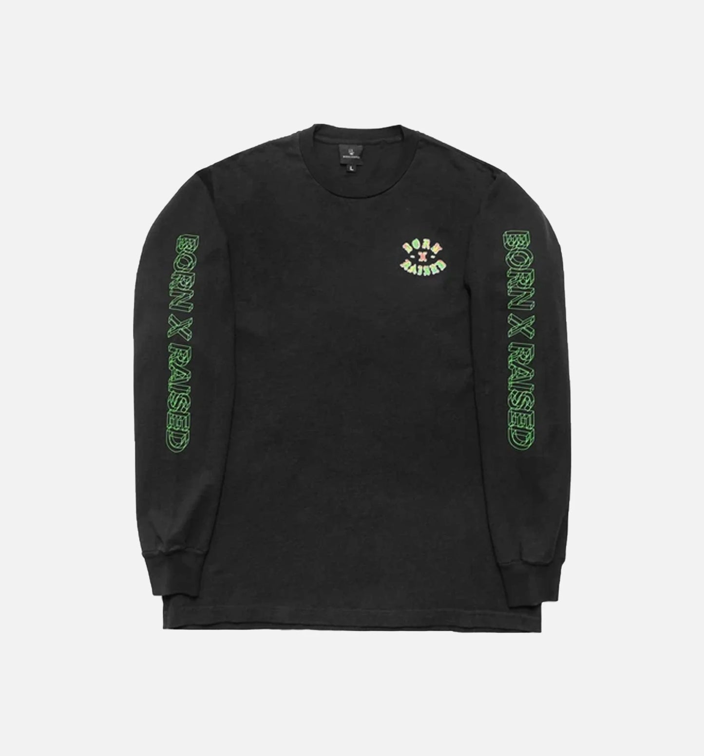Heat Seaker Long Sleeve Mens T Shirt Black