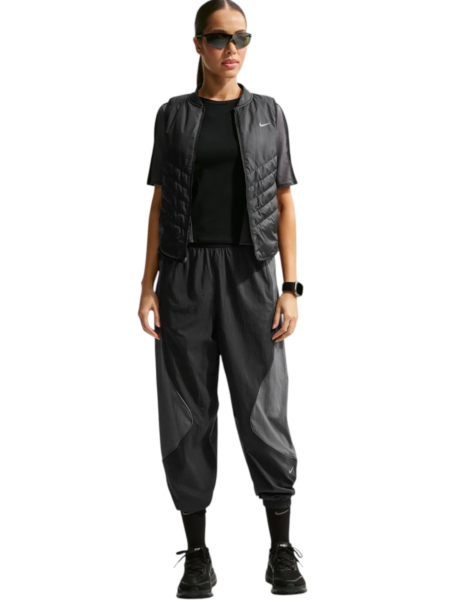 Nike Womens Swift Repel UV Protection Mid Rise Running Pants