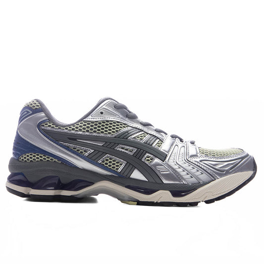 Gel Kayano 14 Soft Yellow Asics Blue