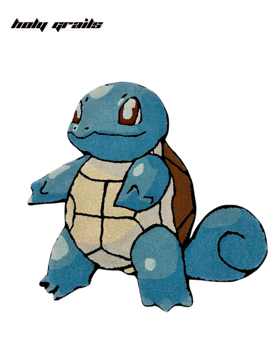 Squirtle Squash Hand Tufted Rug