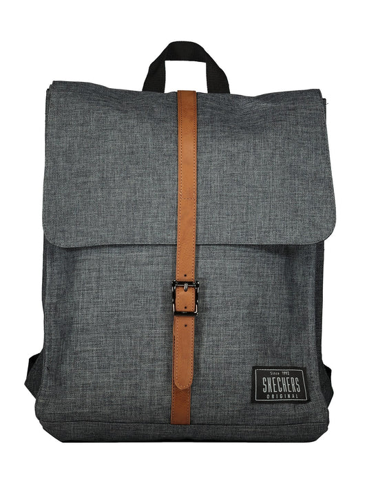 Mochila Skechers Gris Casual Urbana