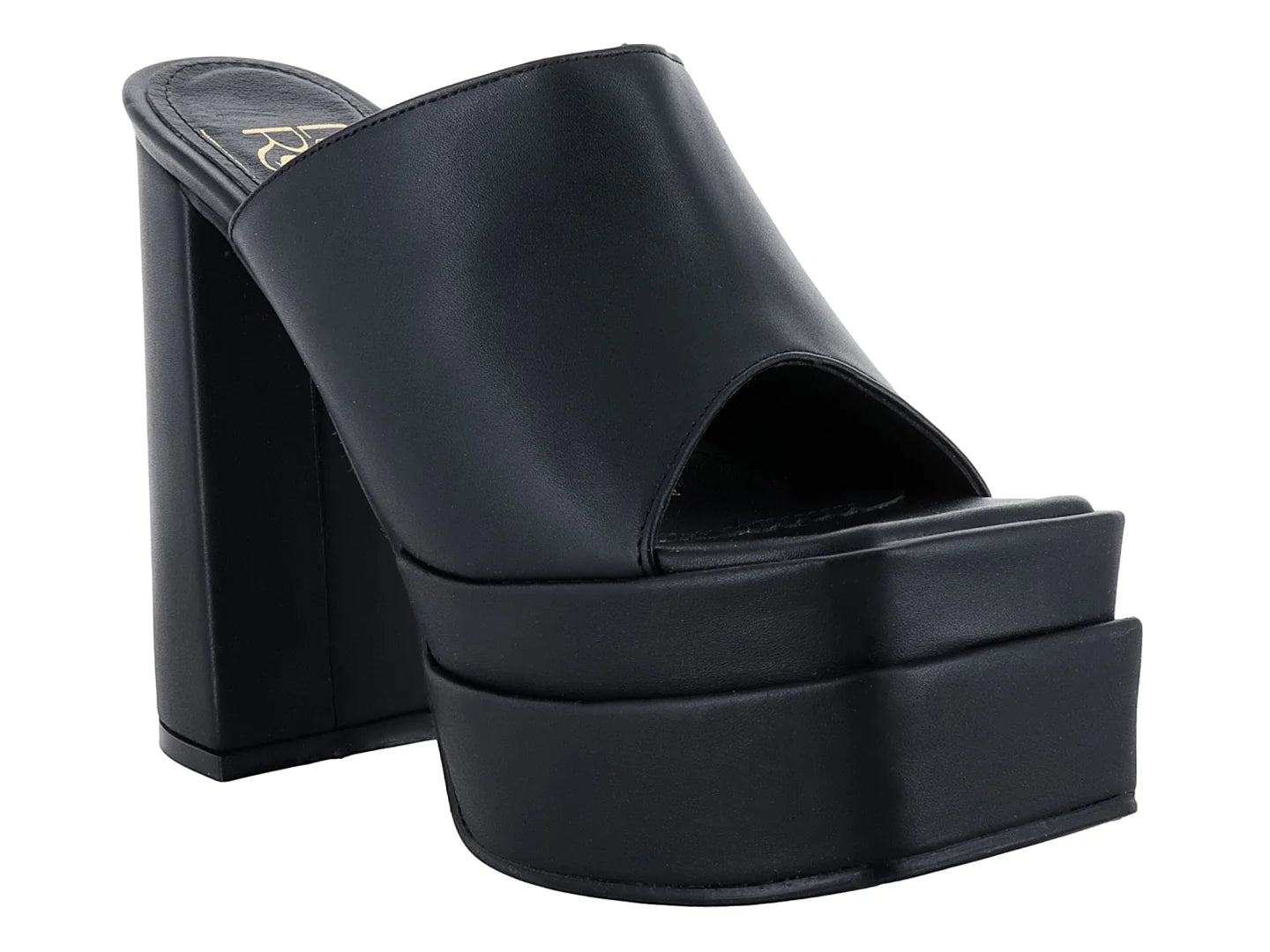 Sandalias de Plataforma Luna Rosa Negro para Mujer